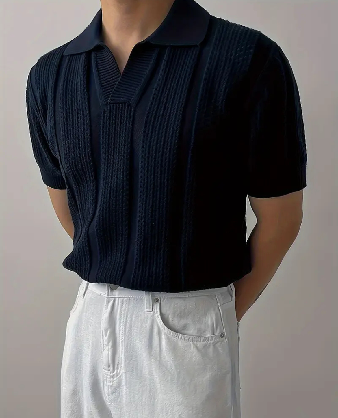 Textured Polo